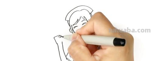 医生怎么画彩铅可爱 5-6岁医生儿童画？