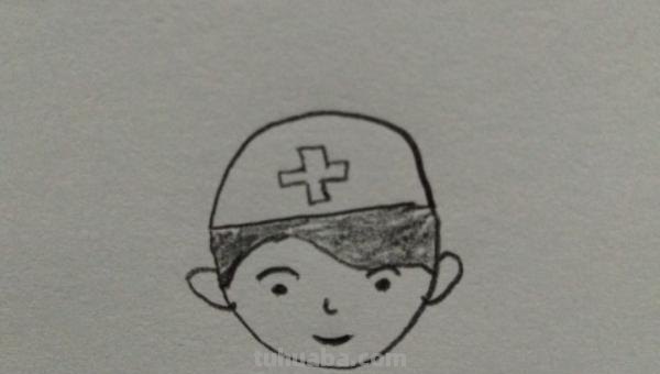 医生怎么画彩铅可爱 5-6岁医生儿童画？