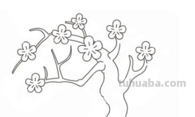 花丛怎么画简笔画 如何画一个开满桃花的桃花树卡通儿童简笔画? 花丛怎么画简笔画 如何画一个开满桃花的桃花树卡通儿童简笔画?