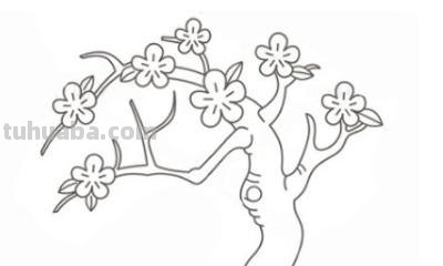花丛怎么画简笔画 如何画一个开满桃花的桃花树卡通儿童简笔画? 花丛怎么画简笔画 如何画一个开满桃花的桃花树卡通儿童简笔画?