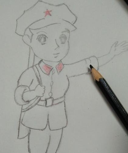 红军怎么画简笔画 红军的艺术作品怎么做？