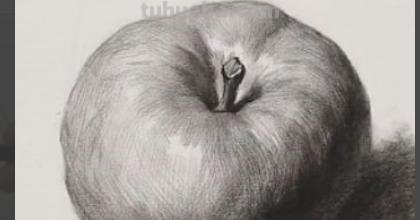 怎么画彩铅素描苹果 用18色的彩铅能画出一个苹果吗？