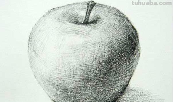 怎么画彩铅素描苹果 用18色的彩铅能画出一个苹果吗？