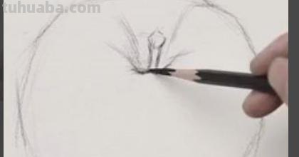 怎么画彩铅素描苹果 用18色的彩铅能画出一个苹果吗？