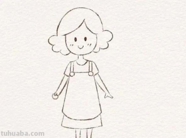 怎么画妈妈简笔画 如何画妈妈的简笔画？