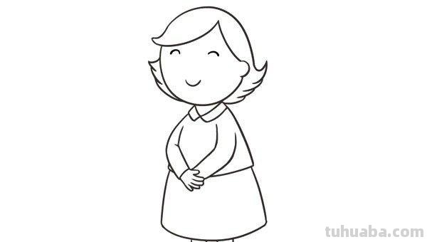 怎么画妈妈简笔画 如何画妈妈的简笔画？