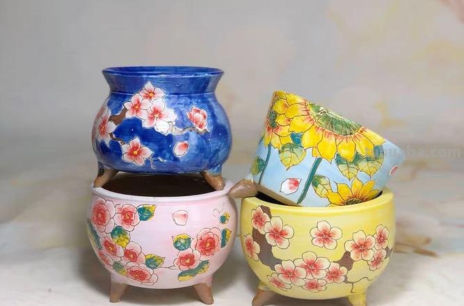 花盆色彩及花盆色彩画:打造独特花园的秘密武器