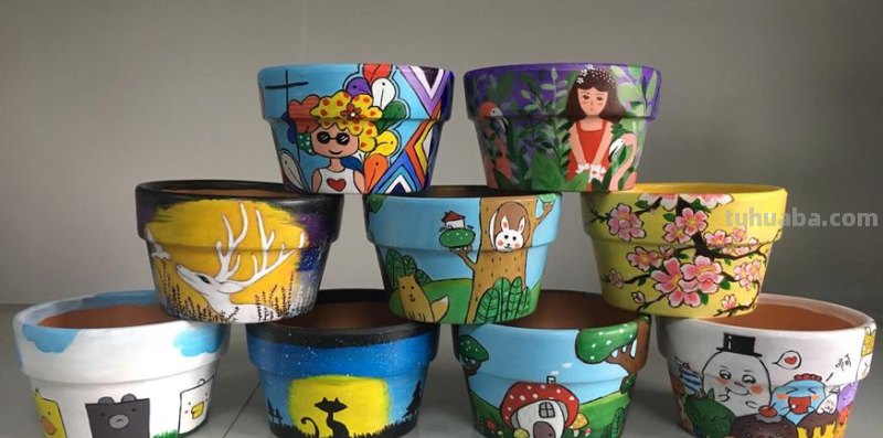 花盆色彩及花盆色彩画:打造独特花园的秘密武器