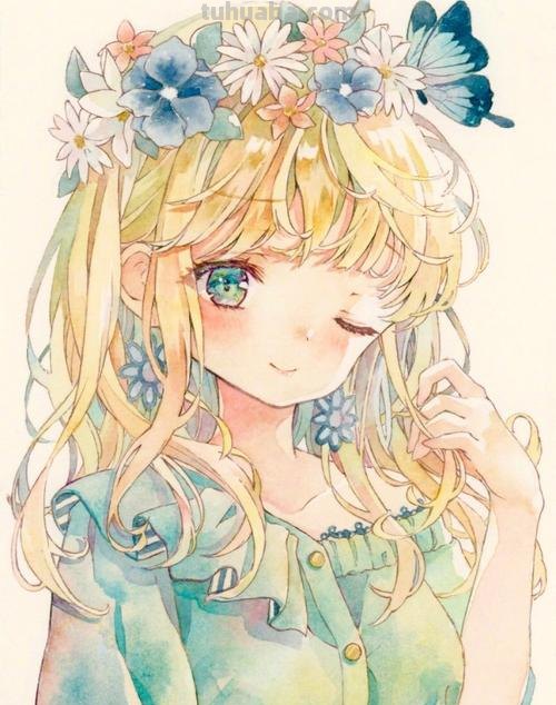 色彩手绘图及色彩手绘图片:打造独特的二次元风格