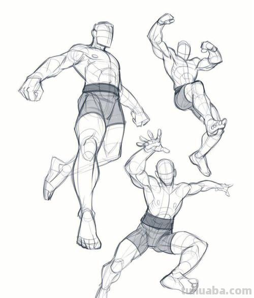 人物构造速写 速写结构?