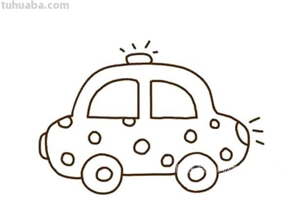 车子怎么画简笔画 简笔小汽车？