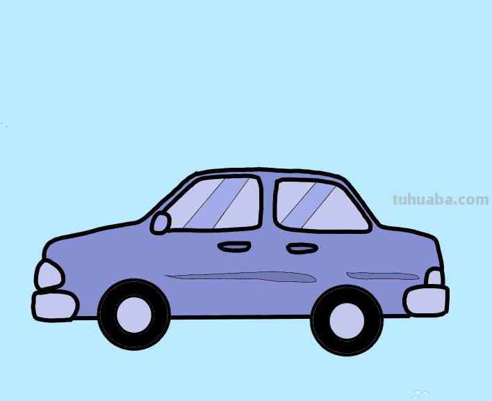 车子怎么画简笔画 简笔小汽车？