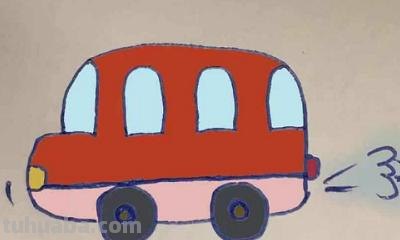 车子怎么画简笔画 简笔小汽车？