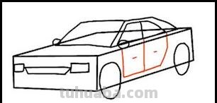 车子怎么画简笔画 简笔小汽车？