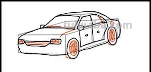 车子怎么画简笔画 简笔小汽车？