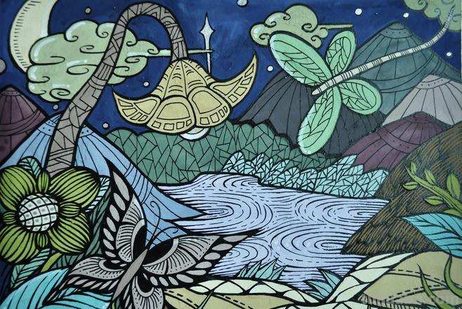 色彩表现画：探索绘画作品中色彩的表现 