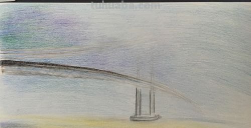 怎么画桥墩彩铅颜色 桥的颜色怎么涂?