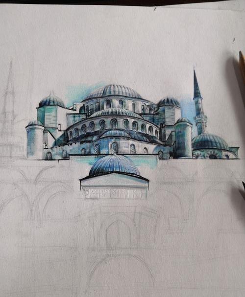 宫殿用彩铅怎么画 三年级画公主城堡？