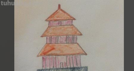 宫殿用彩铅怎么画 三年级画公主城堡？