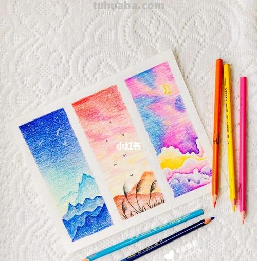 彩铅渐变怎么画天空 彩铅如何画阳光和光晕（急！）？