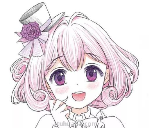 怎么学习彩铅画头像 彩铅画二次元人物教程？