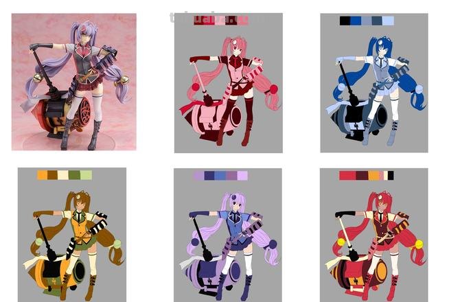 原画色彩搭配的基本方法 