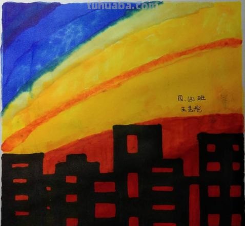 我的色彩世界——大学生涂画吧小编的色彩探索之旅 