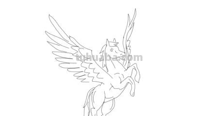 飞马怎么画简笔画 如何简单画马? 飞马怎么画简笔画 如何简单画马?