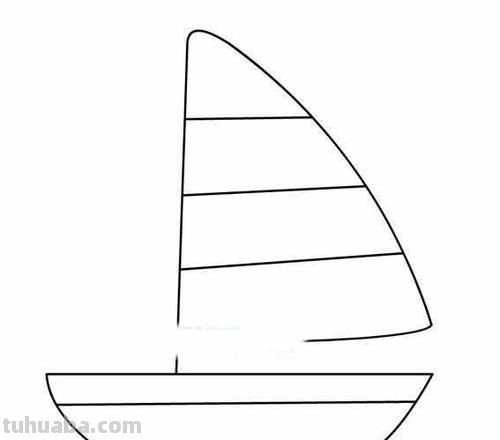 帆船的简笔画怎么画 帆船的简笔画的画法？