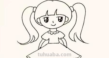 怎么绘画人物简笔画 人物简笔画小女孩简笔画怎么画? 怎么绘画人物简笔画 人物简笔画小女孩简笔画怎么画?