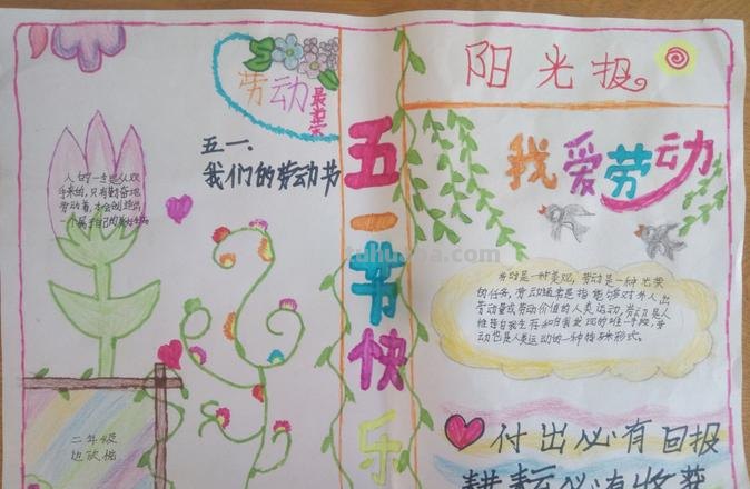 5月1日劳动节手抄报怎么 五一劳动节手报怎么画？
