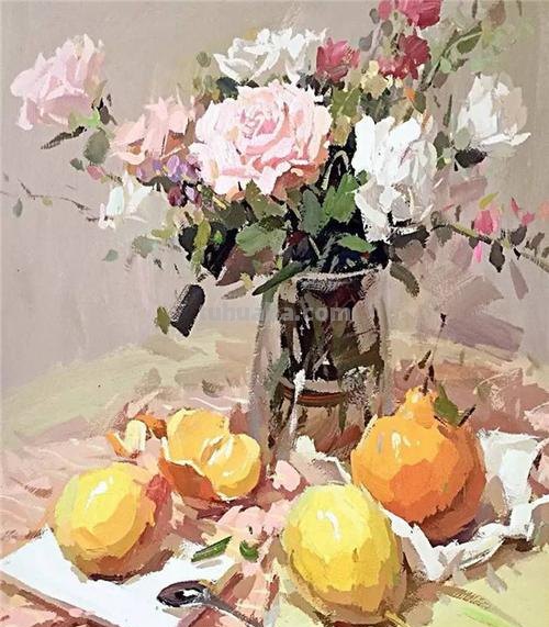 【色彩白盘子调色技巧】——涂画吧小编为你分享 