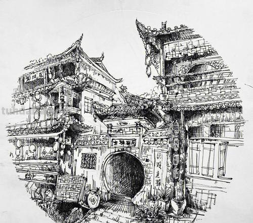 风景速写层次 画风景速写有什么要点？