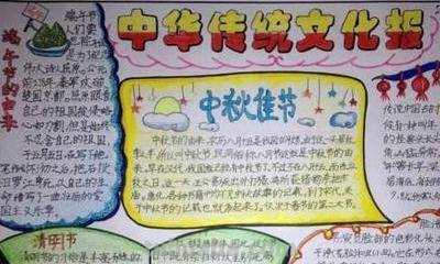 怎么画民族手抄报 弘扬和培育民族精神手抄报设计？