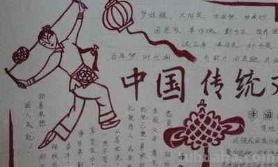 怎么画民族手抄报 弘扬和培育民族精神手抄报设计？