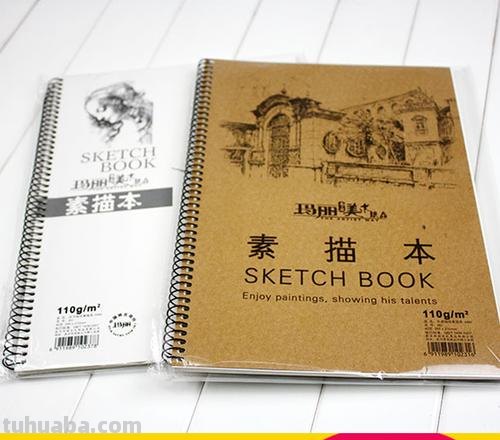 速写本展示 速写本和素描本有什么区别呢？