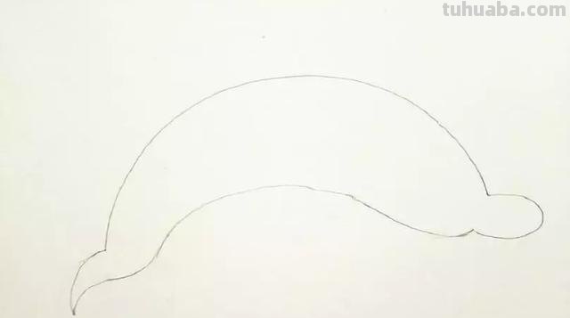 海底动物怎么画简笔画 如何画海豚的简笔画？