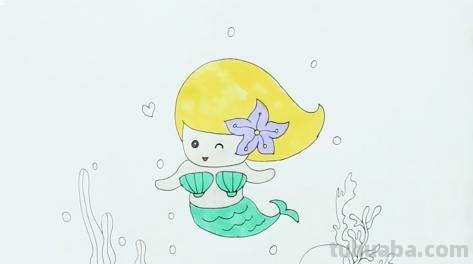 海底动物怎么画简笔画 如何画海豚的简笔画？