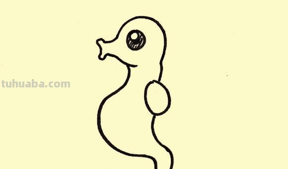 海底动物怎么画简笔画 如何画海豚的简笔画？