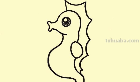 海底动物怎么画简笔画 如何画海豚的简笔画？