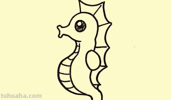 海底动物怎么画简笔画 如何画海豚的简笔画？