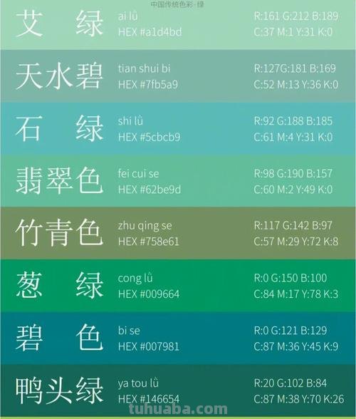 中国古代色彩及中国古代色彩名称大全 