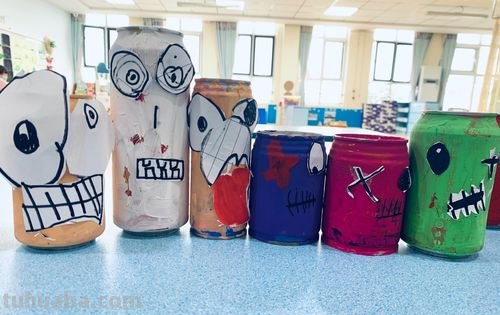 如何用色彩易拉罐画出绚丽多彩的作品 