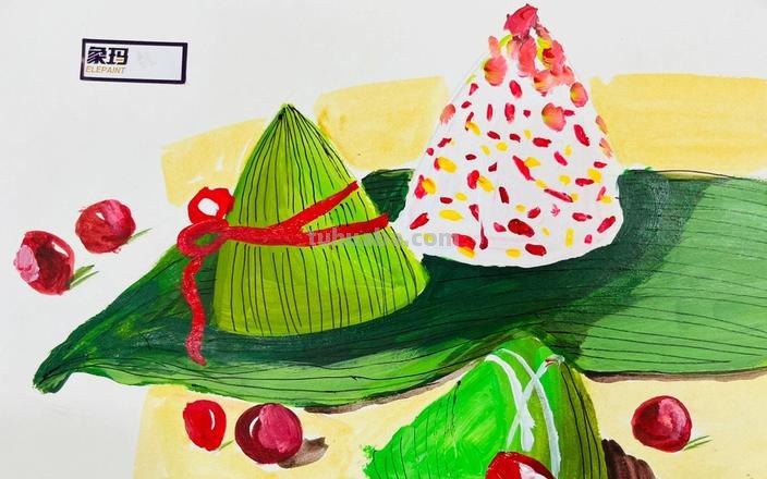 粽子色彩及粽子色彩画法 