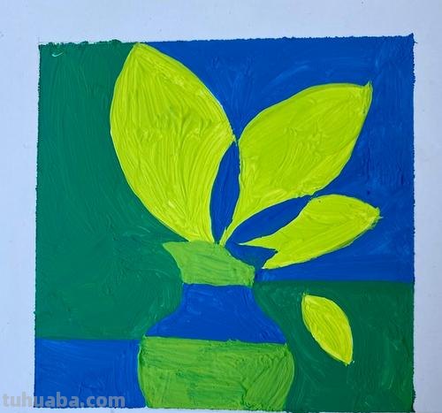 如何用色彩构成类似的色作业图？ 