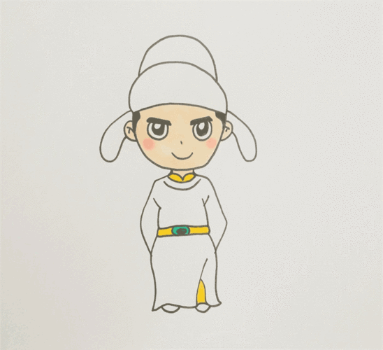 李白怎么画简笔画步骤 李白的画？