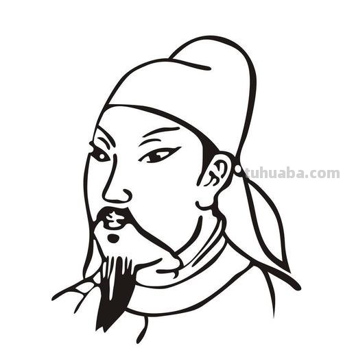 李白怎么画简笔画步骤 李白的画？