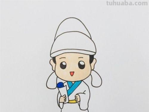 李白怎么画简笔画步骤 李白的画？