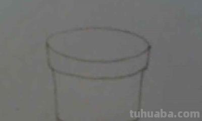 彩铅花盆背景怎么画 画彩铅画是先写字还是先涂背景？