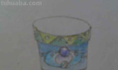 彩铅花盆背景怎么画 画彩铅画是先写字还是先涂背景？